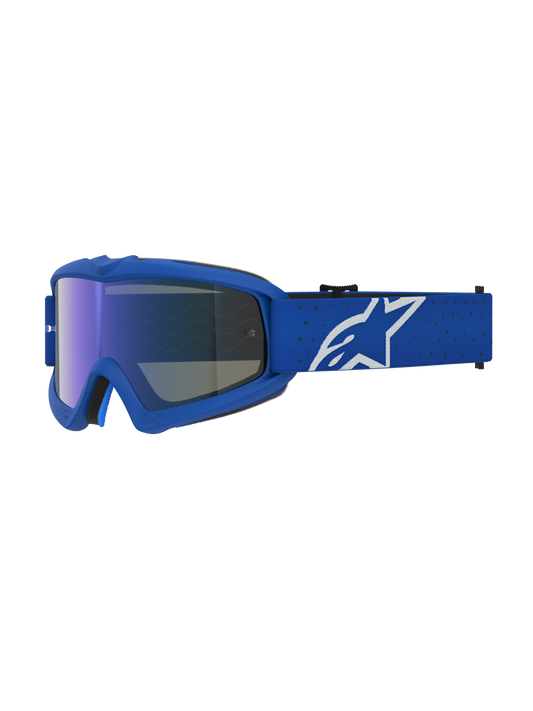 Alpinestars Jeugd Vision Vesta Crossbril – Blithe Blauw Wit Spiegel Blauw