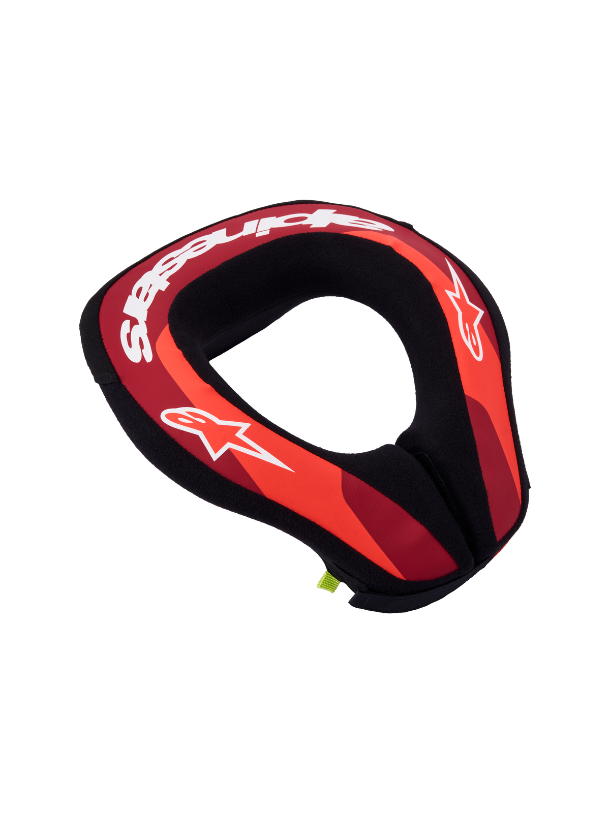 Alpinestars Jeugd Sequence Nekbrace – Rood Fluo Metallic Rood Wit