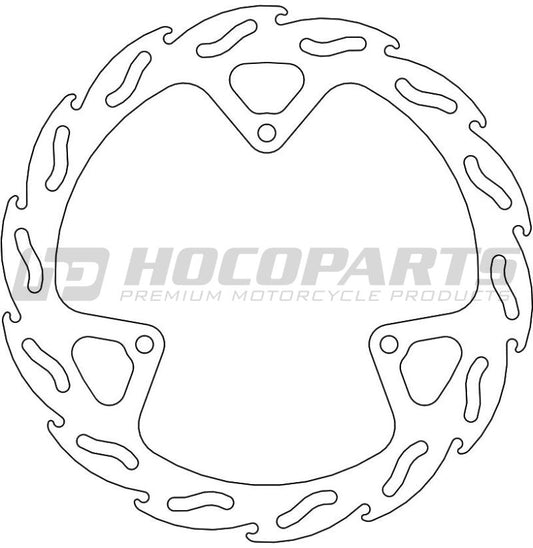 Moto-Master Flame vaste remschijf 110240 – 198 mm